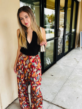 Soft Printed Palazzo Pants