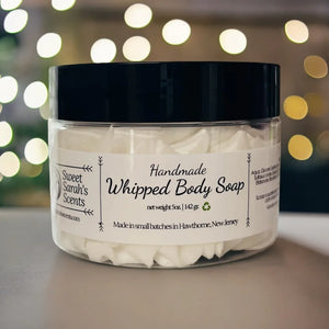 Sweet Sarah Scents Whipped Body Soap and Scrubs