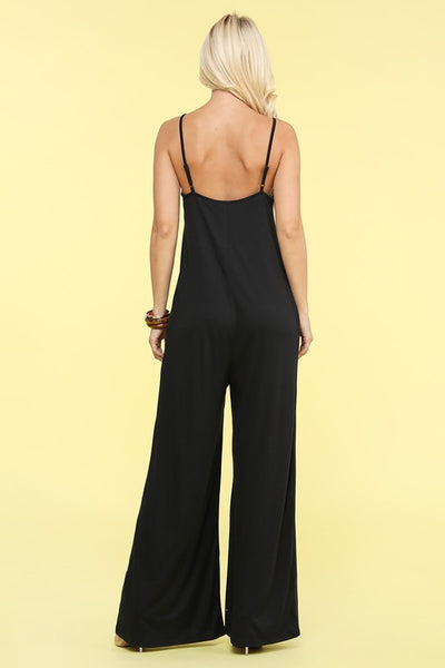 Loose Fit Spaghetti Strap Jumpsuit