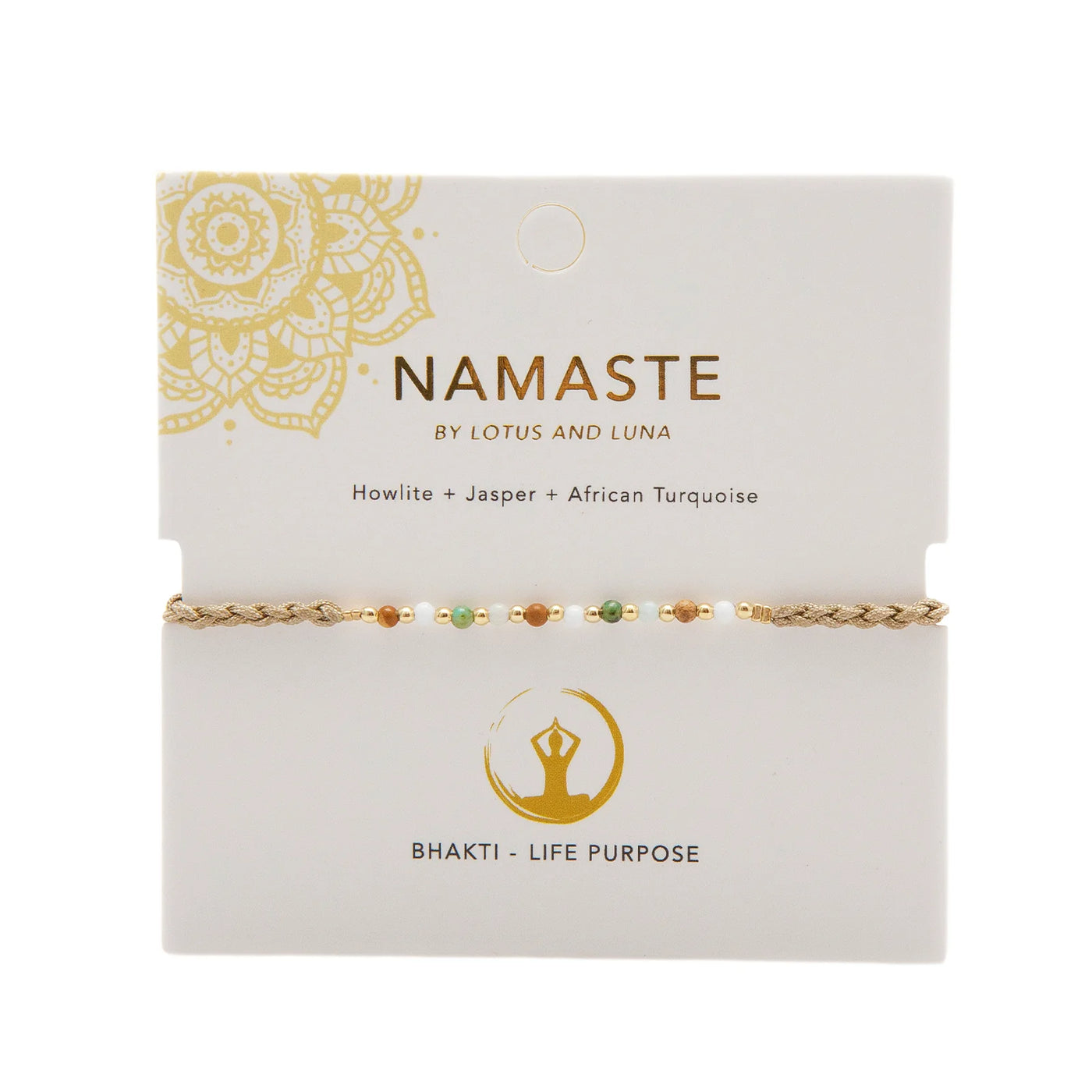 Bhakti Namaste Bracelet-Life Purpose