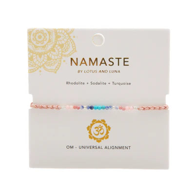 Om Namaste Bracelet-Universal Alignment