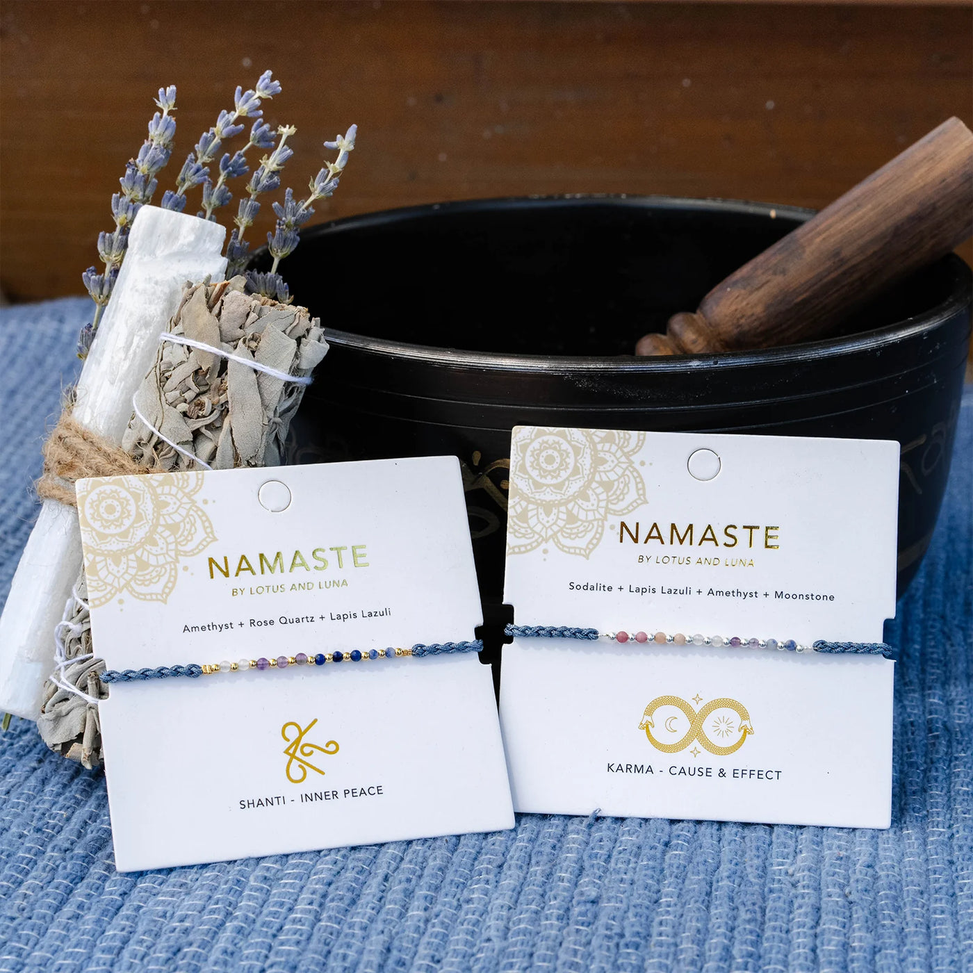 Karma Namaste Bracelet-Cause and Effect