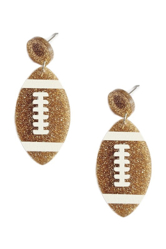 Football Earrings