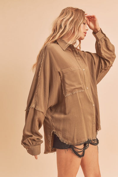 Delilah Buttondown Top