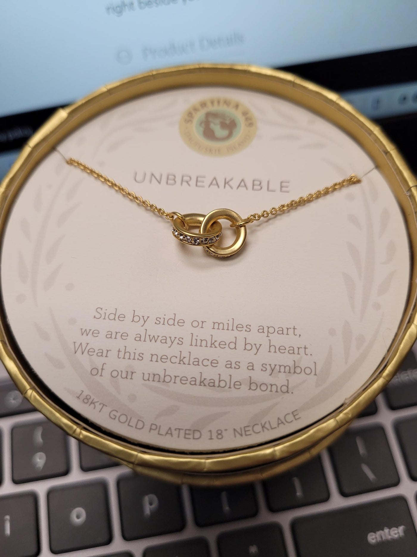 Sea La Vie Spartina Unbreakable Necklace