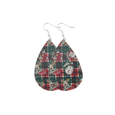 Christmas Teardrop Earrings