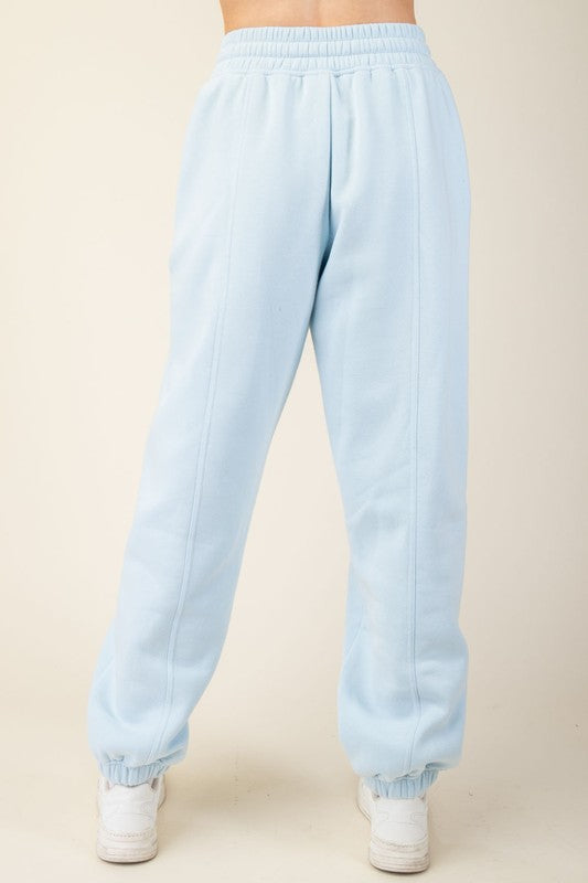 French Terry Fleece Jogger Sweatpants