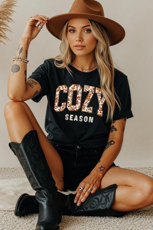 Cozy Season Graphic Heavy Cotton Tee