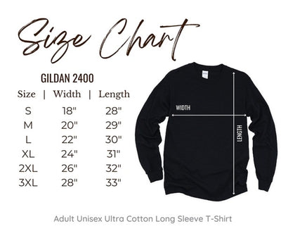 Brushstroke Pumpkin Graphic Long Sleeve Tee