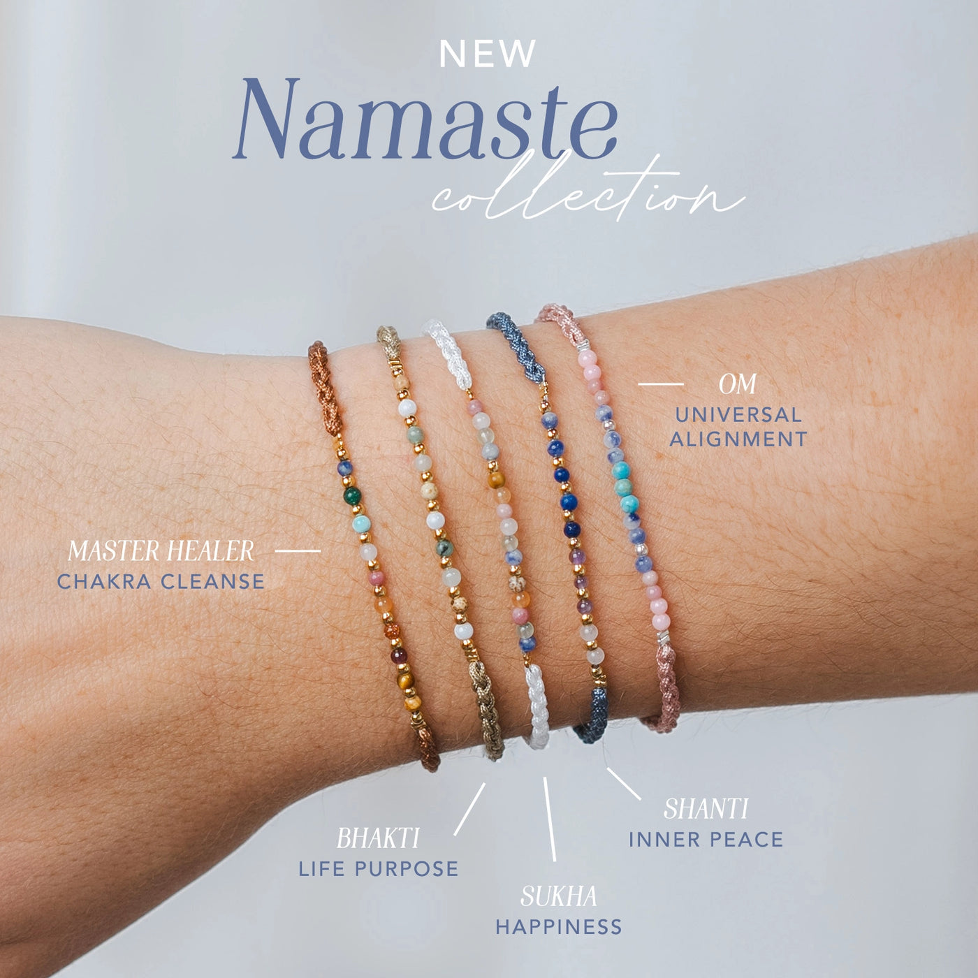 Shanti Namaste Bracelet-Inner Peace