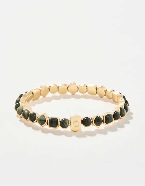 Spartina Maera Leaf Jasper Bracelet