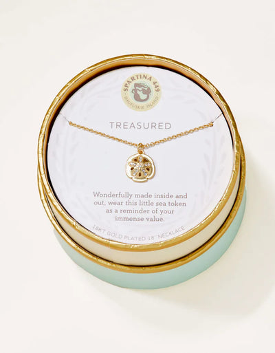 Spartina Sea La Vie Sand Dollar Necklace