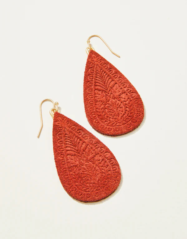 Spartina Penelope Suede Earrings