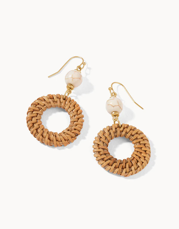 Spartina Woven Earrings