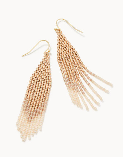 Spartina Bitty Bead Gold Blush Earrings