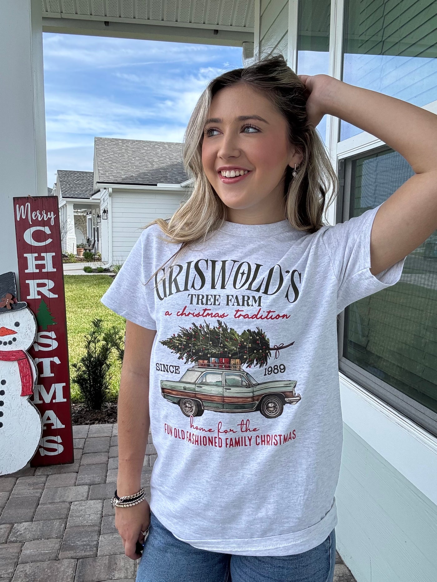 Griswold Christmas Tree Farm Heavyweight Tee