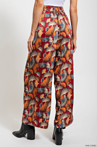 Soft Printed Palazzo Pants