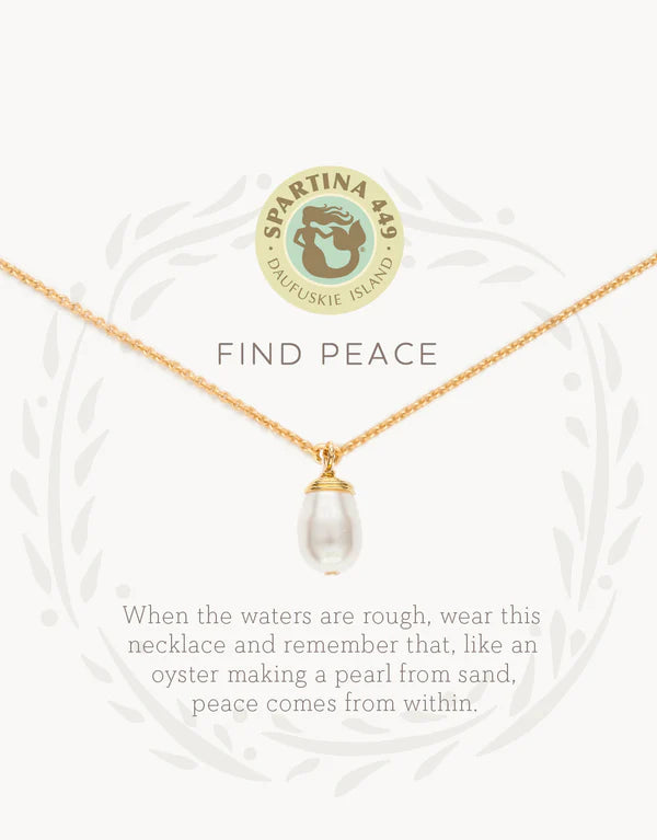 Sea La Vie Necklace 18"" Find Peace