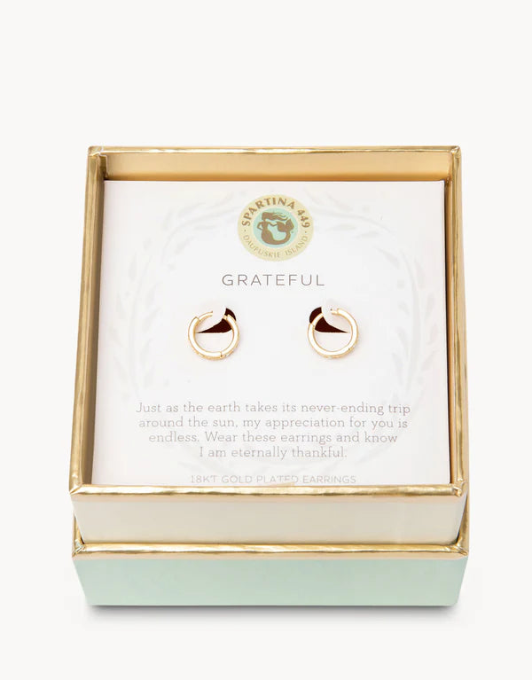 Sea La Vie Grateful Earrings