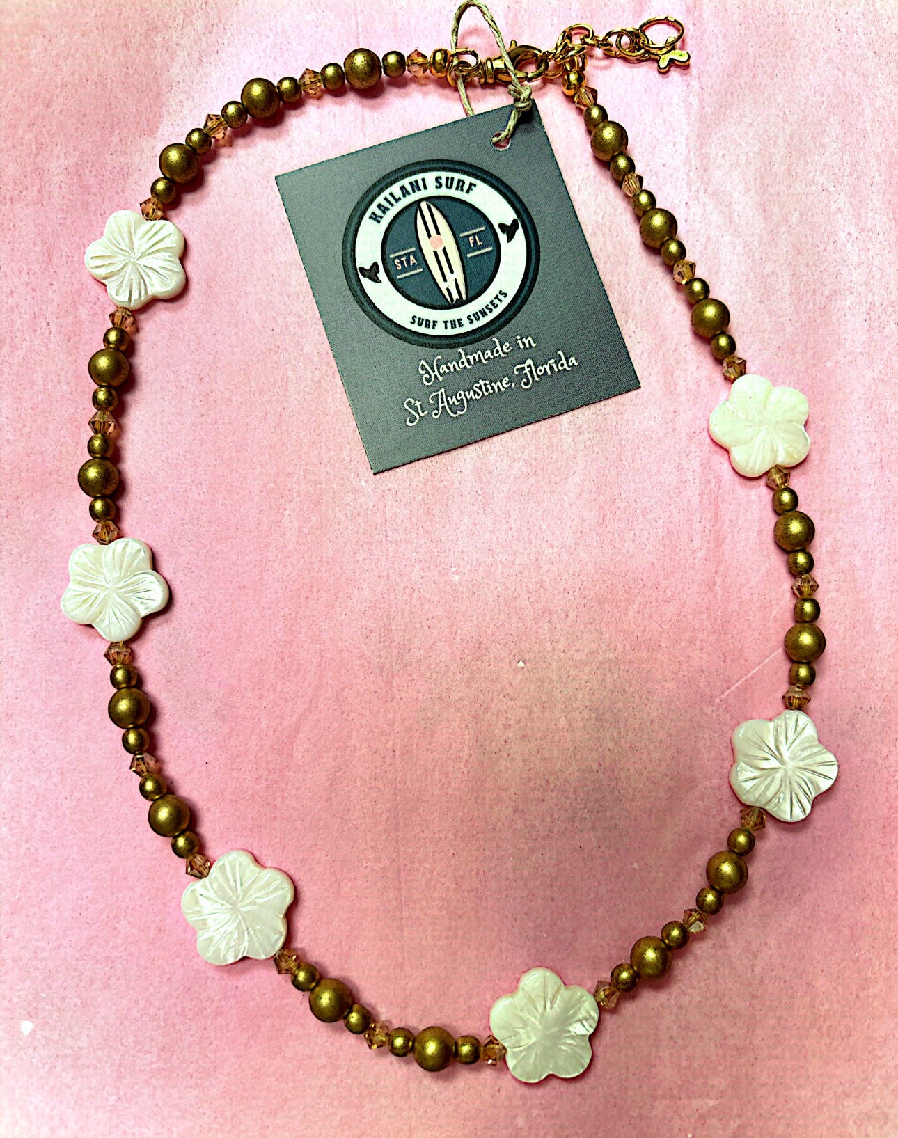 Kailani Surf Flower Necklace