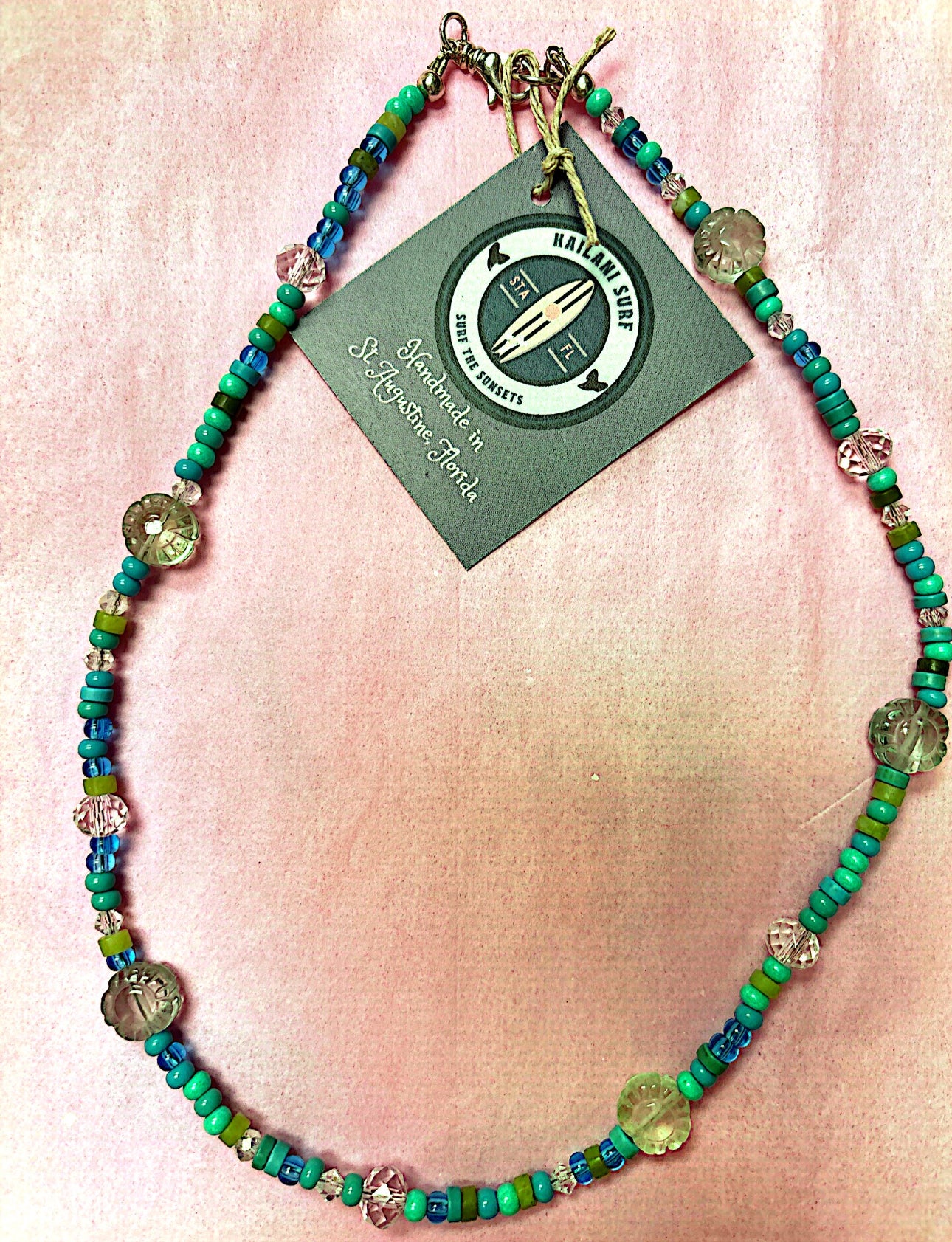 Kailani Surf “ Pua” Necklace