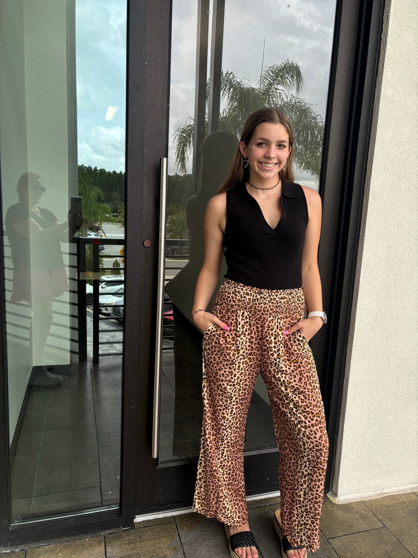 Animal Print Pants