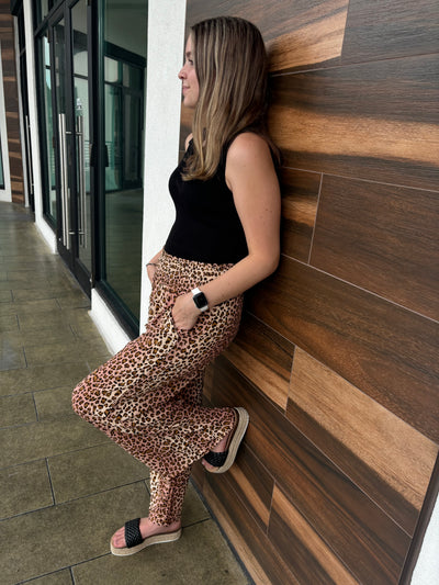 Animal Print Pants