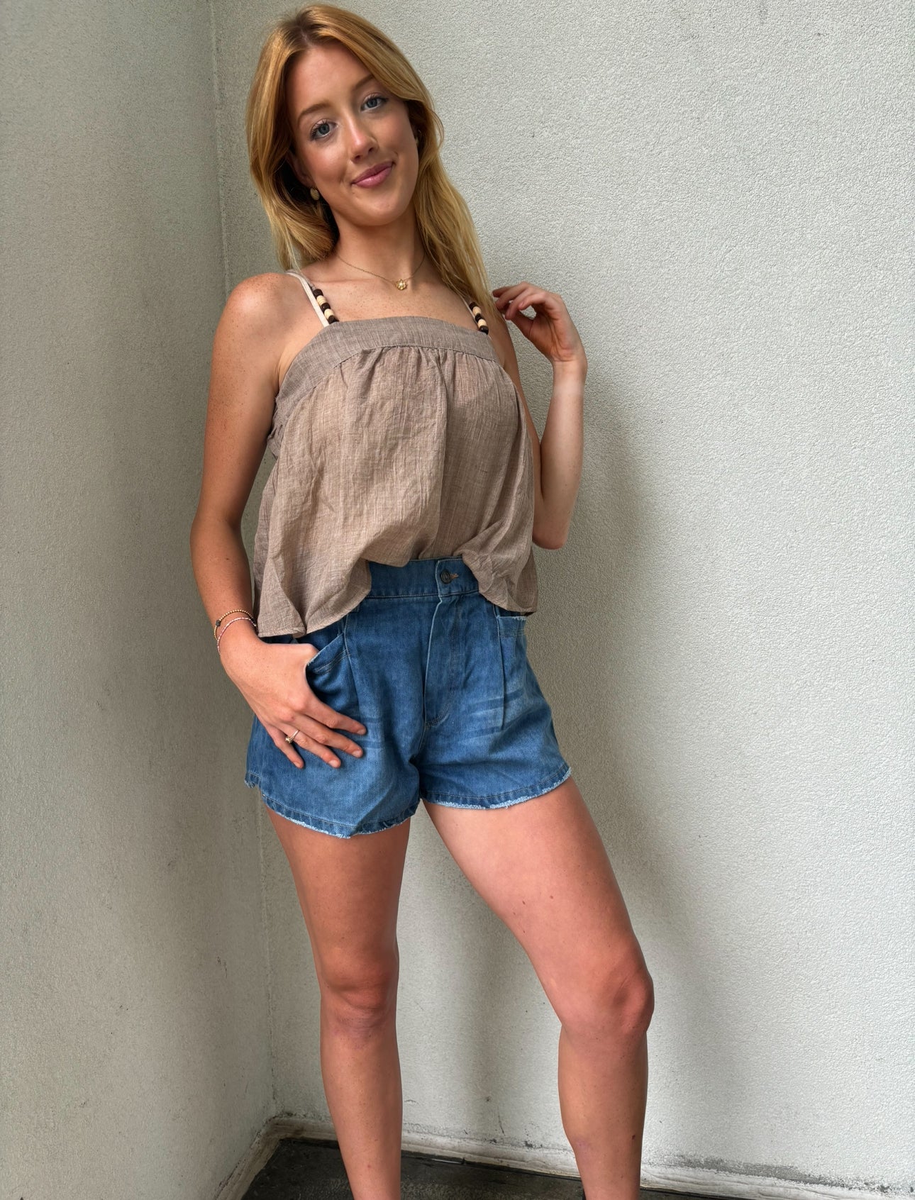 Niccola Denim Shorts