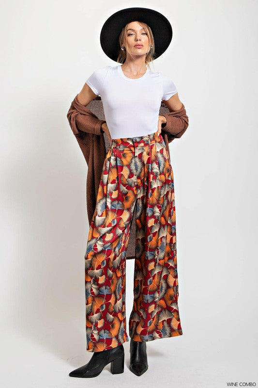 Soft Printed Palazzo Pants