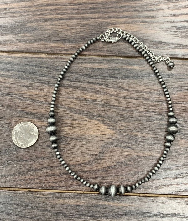 Navajo Pearl Necklace-Final Sale