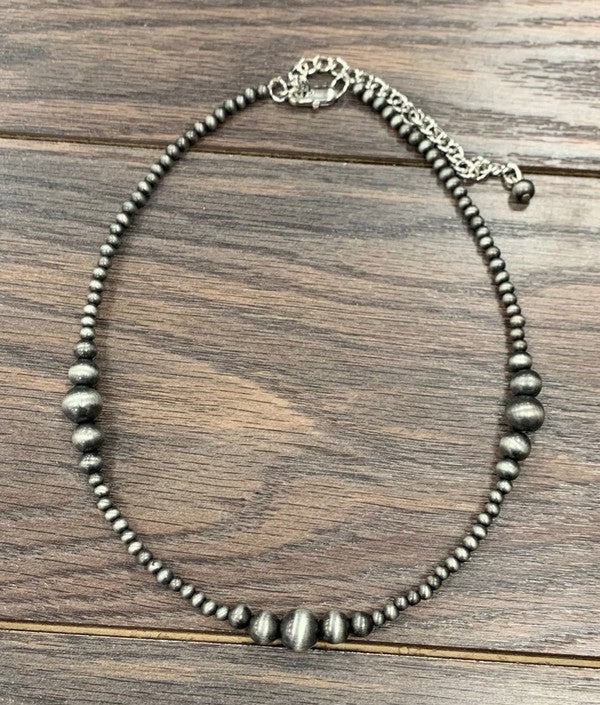 Navajo Pearl Necklace-Final Sale